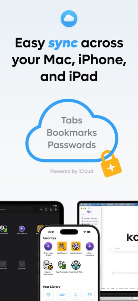 Orion Browser by Kagi 1.5.5 Screenshot