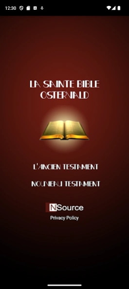 French Bible: Holy Edition 2.4 Screenshot