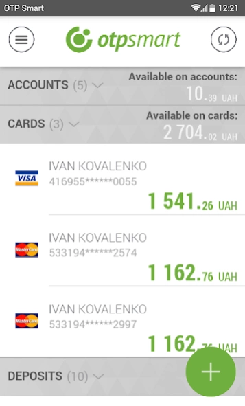 OTP Smart 76.0 Screenshot