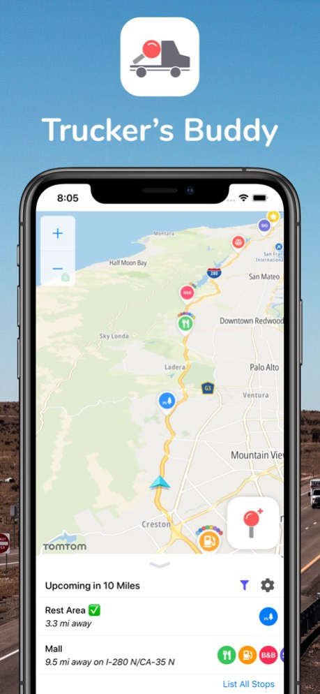 OTR Places: Map & Stops 1.2 Screenshot