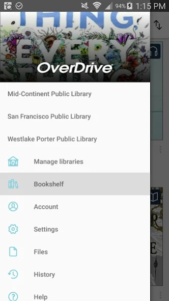 OverDrive 3.11.0 Screenshot