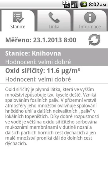 Ovzduší Štětí 1.0 Screenshot