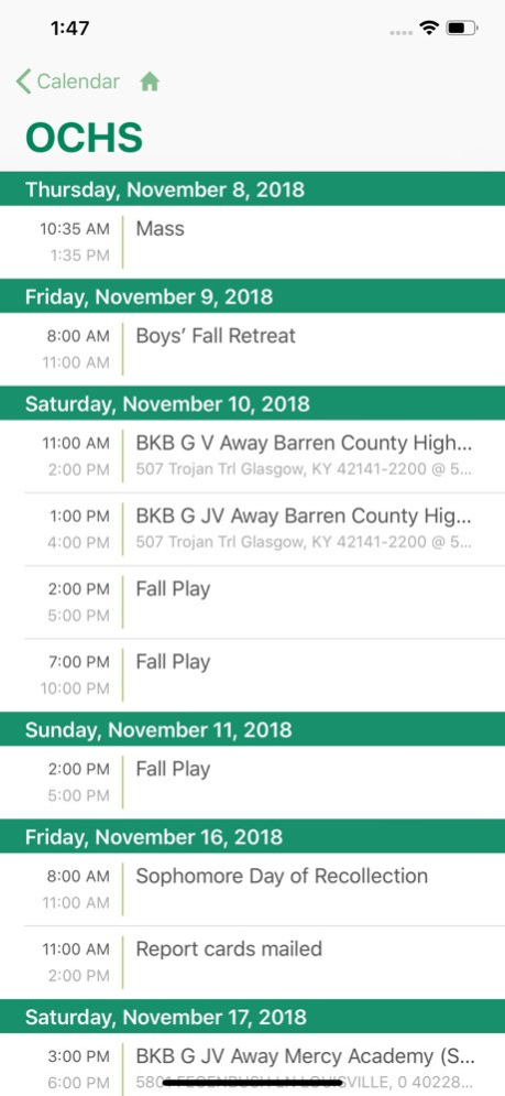 Owensboro Catholic Schools 3.20.0 Screenshot