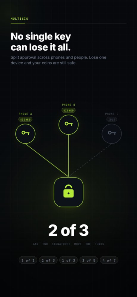 Ownbit: MultiSig & Cold Wallet 5.0.0 Screenshot