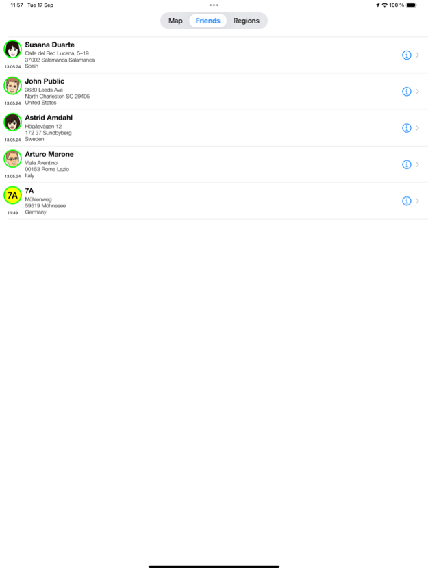 OwnTracks 18.3.5 Screen Records 2