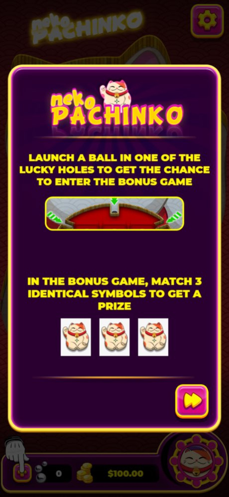 Pachinko Neko 2.2 Screenshot