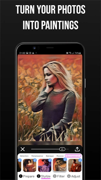 Paintation: Famous Art Filters 11.3 Screenshot