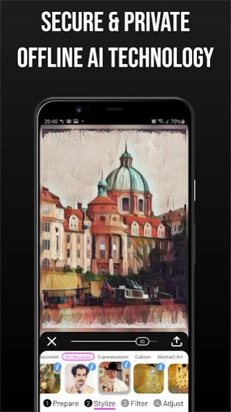 Paintation: Famous Art Filters 11.3 Screenshot