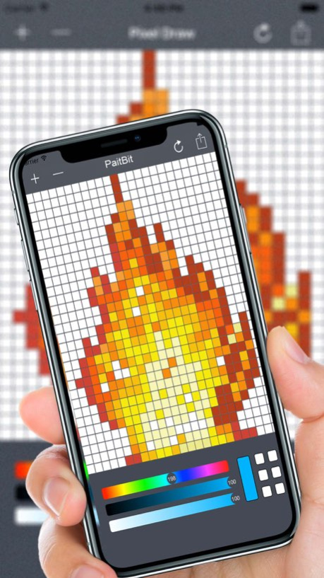 PaintBit App- Pixel Drawing 2.1 Screenshot