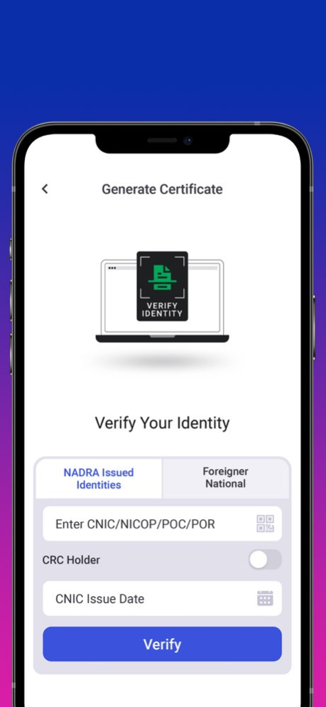 PAK Covid-19 Vaccination Pass 2.0.5 Screenshot