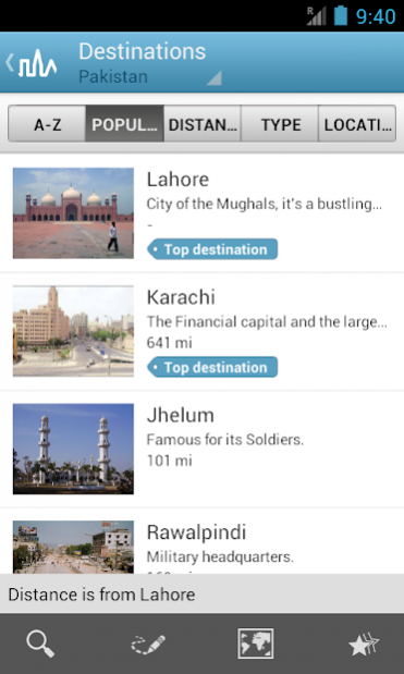 Pakistan Guide by Triposo 4.6.0 Screenshot