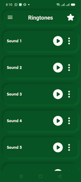 Pakistani Mili Naghma Ringtone 1.0.4 Screenshot