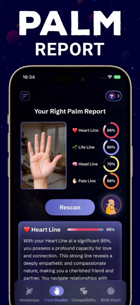 Palm Reader: Palmistry Life 1.16 Screenshot