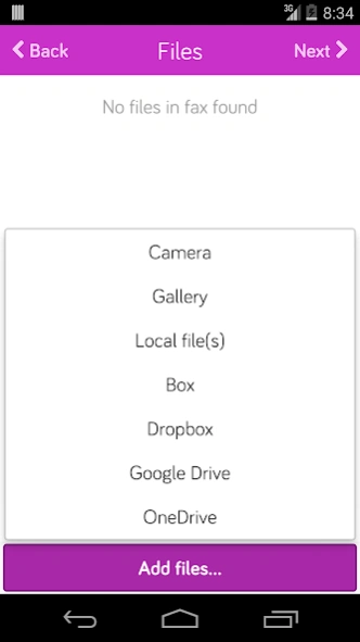PamFax - Send and receive faxe 3.1.4 Screenshot
