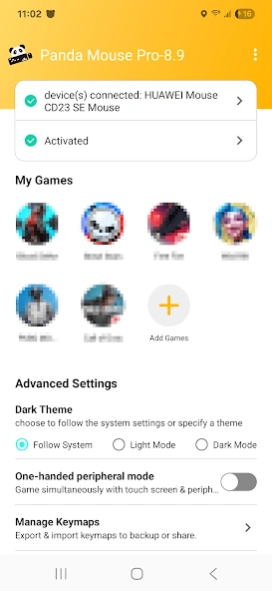 Panda Mouse Pro 9.2 Screenshot