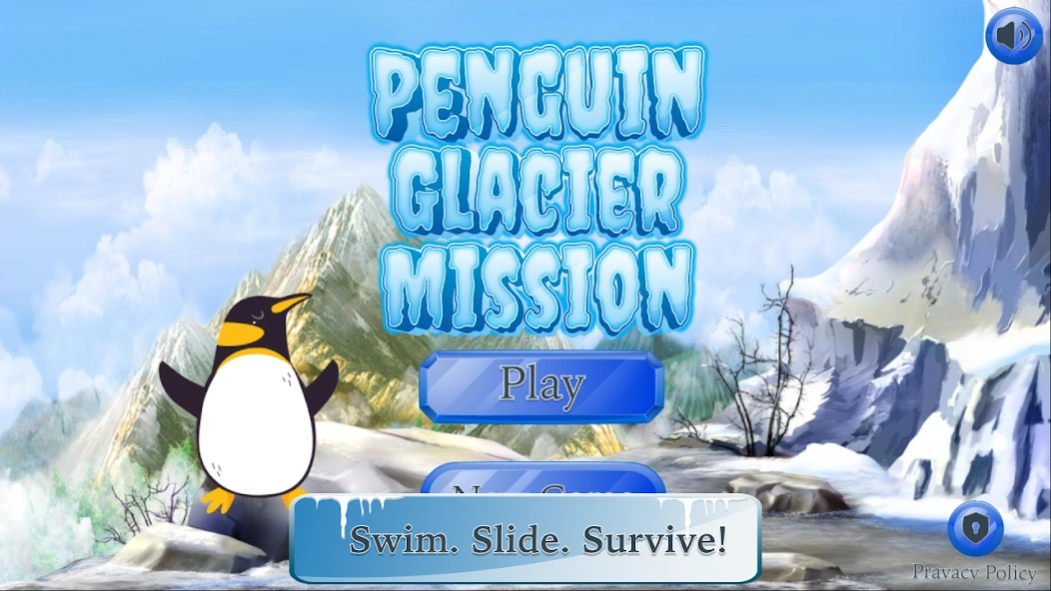 Penguin Glacier Mission 2.0.0 Screenshot