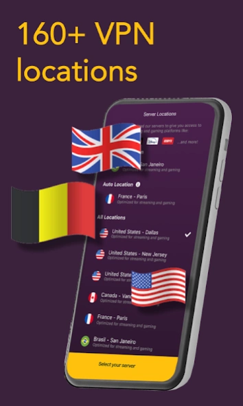 VPN Panther: Express & Secure 2.5.9 Screenshot