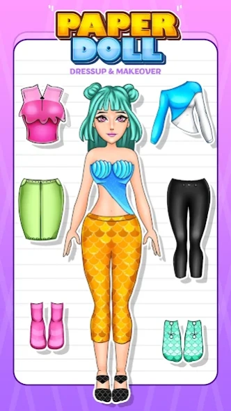 Paper Doll Dress Up Challenge 15.0.0 Screenshot
