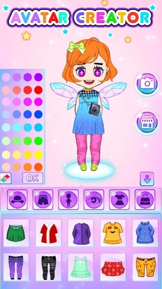Paper Doll Dress Up Games 1.3 Screenshot