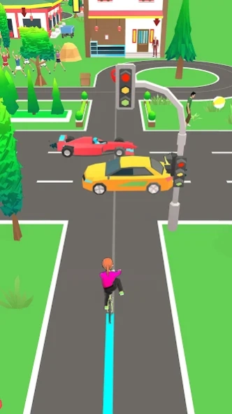 Paper Rider Delivery Boy Game  Screenshot