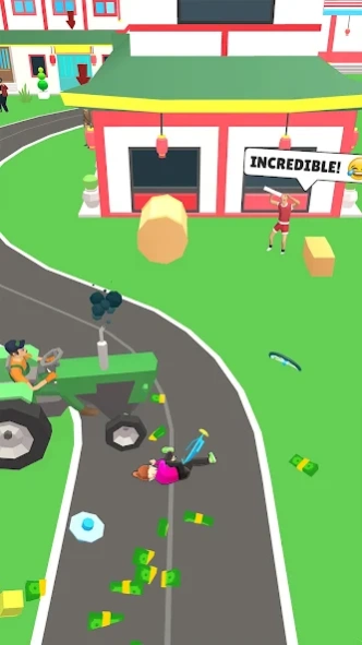Paper Rider Delivery Boy Game  Screenshot