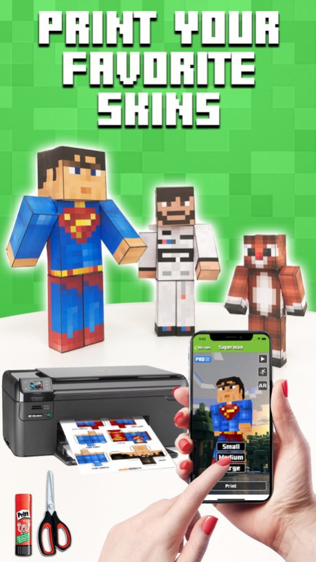 Papercraft for Minecraft PE 1.03 Screenshot