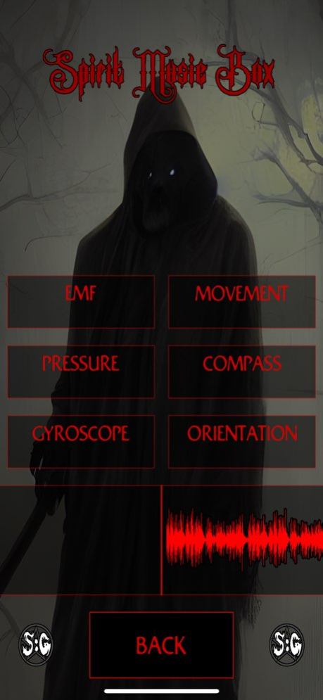 Paranormal Spirit Music Box 1.7 Screenshot