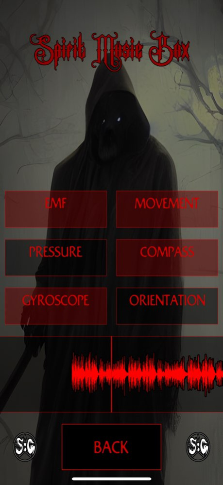 Paranormal Spirit Music Box 1.7 Screenshot