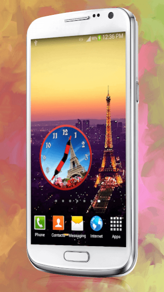 Paris Clock Widget 2.2 Screenshot