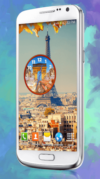 Paris Clock Widget 2.2 Screenshot