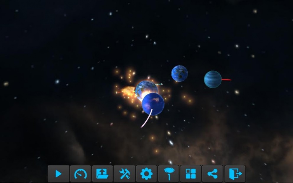 Particle Sandbox Gravity Sim 1.2.6 Screenshot