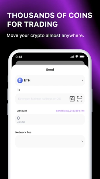 Particle Wallet 2.0.9 Screenshot