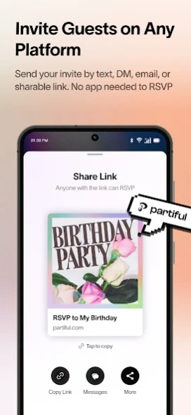 Partiful: Party Invite Maker 3.10.07 Screenshot