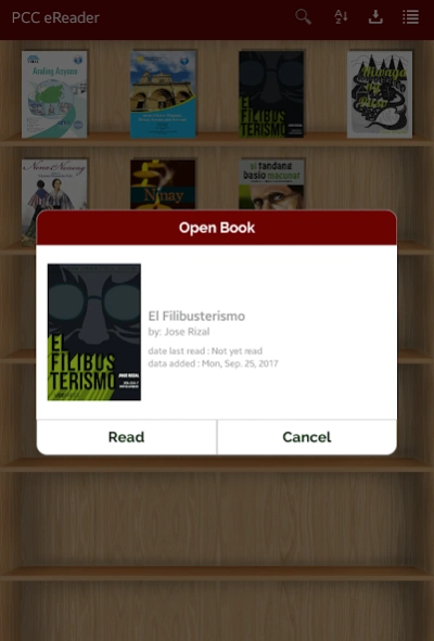 Pasig Catholic College eReader 3.5.0 Screenshot