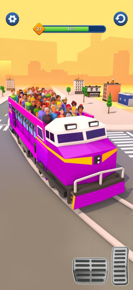 Passenger Express Train Game 0.2.7 Screenshot