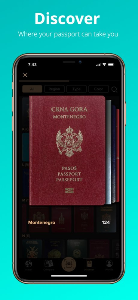 Passport Index 1.21.5 Screenshot