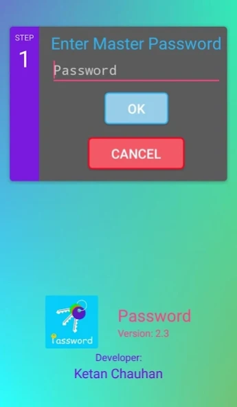 Password 2.12 Screenshot