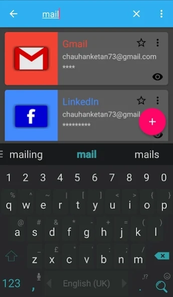 Password 2.12 Screenshot