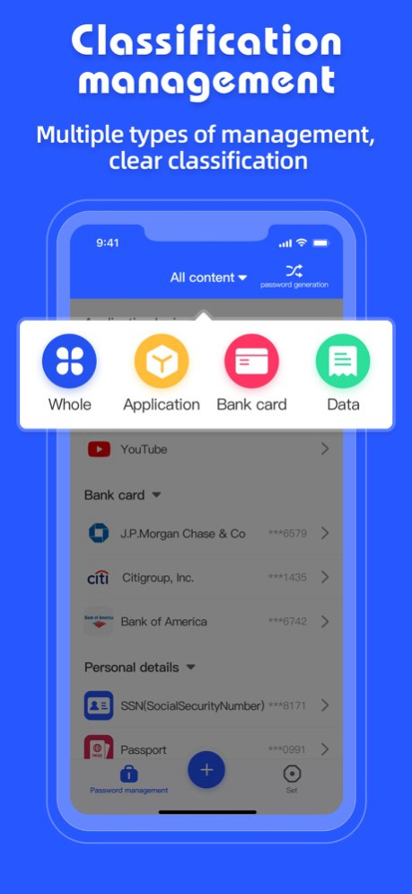 Password Manager ⊙ 1.7.0 Screenshot