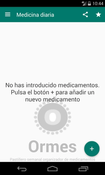 Pastillero semanal Ormes  Screenshot