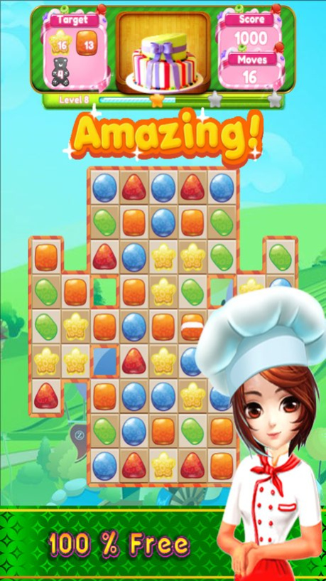 Pastry Paradise Picnic : Cookie Castle Chef Bakery Mania  Screenshot