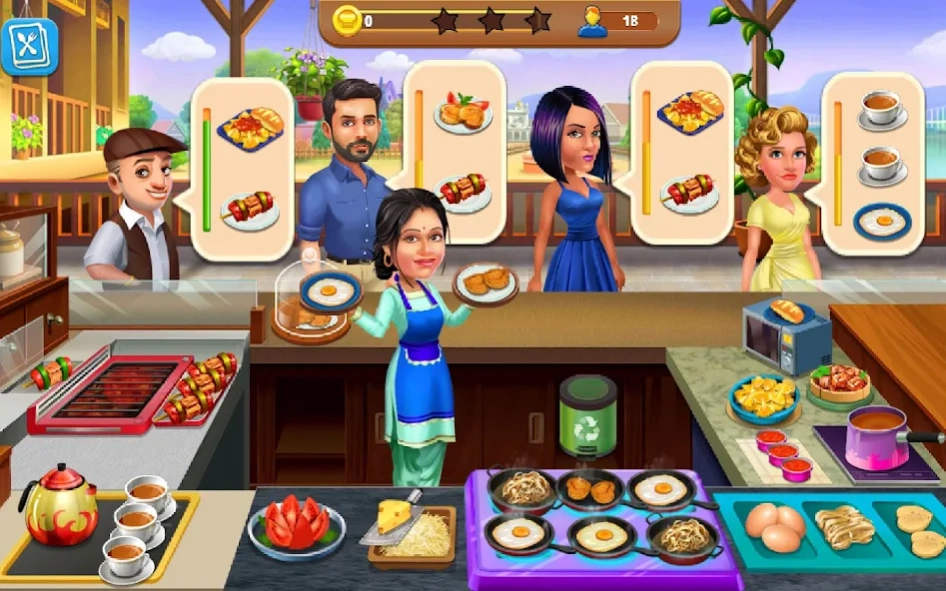 Restaurant City: Food Fever - 5.0 Screenshot