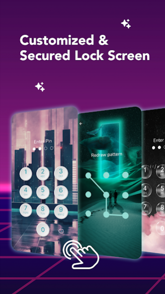 Pattern Lock Screen Password 1.2.1 Screenshot