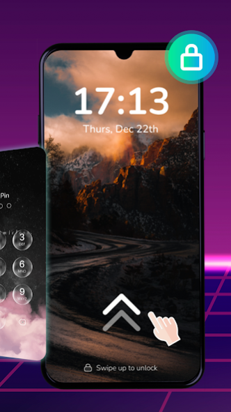 Pattern Lock Screen Password 1.2.1 Screenshot