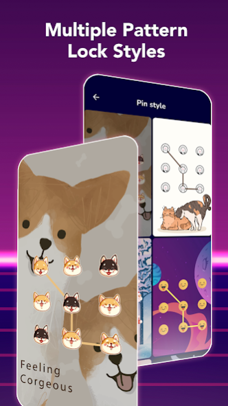 Pattern Lock Screen Password 1.2.1 Screenshot