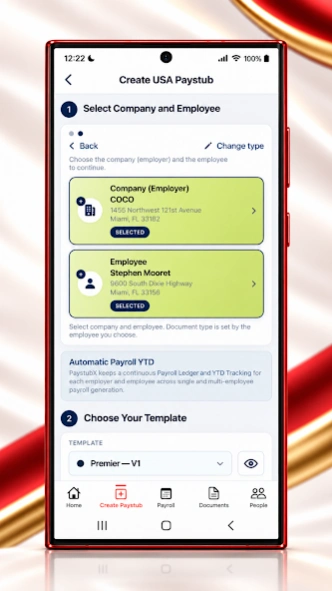 PaystubX: Paystub Generator 10.0.42 Screenshot