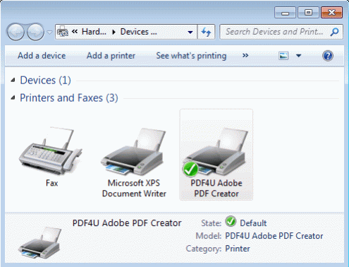 PDF4U 3.01 Screenshot