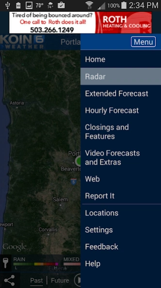 PDX Weather - KOIN Portland OR  Screenshot