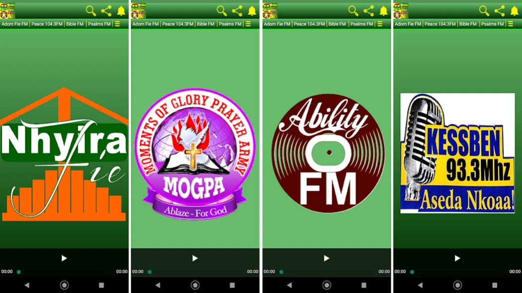 Peace FM, Ghana Radio Stations 4.3 Screen Records 2