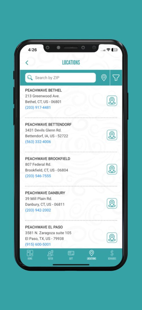 Peachwave Rewards 26.24.2026080701 Screenshot